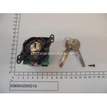 Sakelar kunci KM804250G10 untuk KONE ELEVATOR COP
